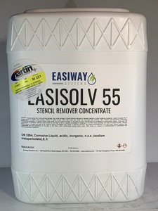 EASIWAY EASISOLV 55 STENCIL REMOVER CONCENTRATE (1:30/55